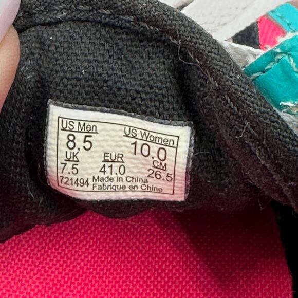 Vans Old Skool (Brite) Black/Neon Pink Women' s 10 Mens 8.5  Skater Y2K - Picture 4 of 11